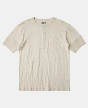 1890s Slub Cotton Henley T-Shirt