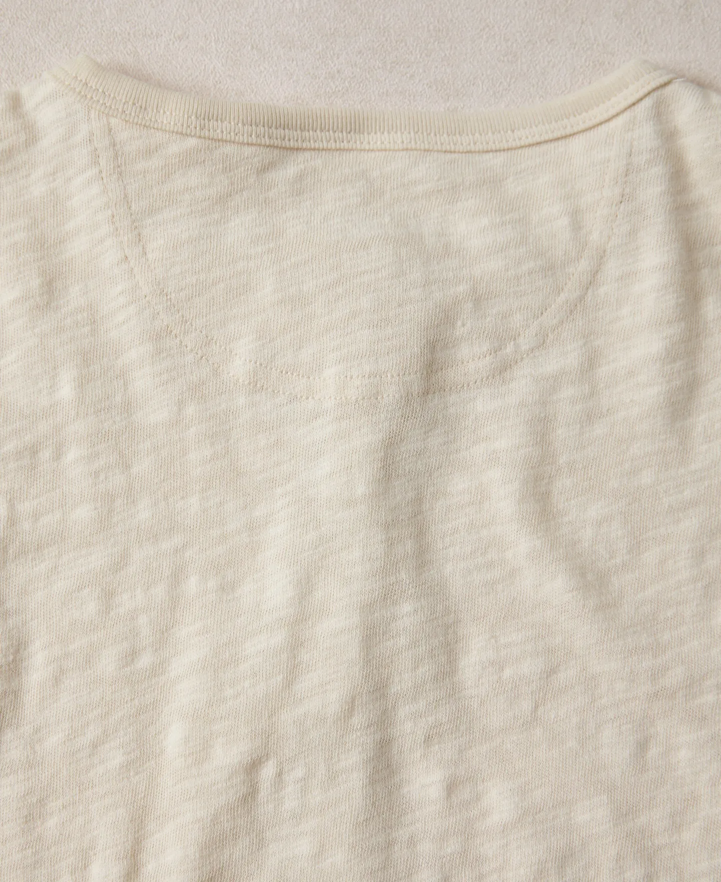 1890s Slub Cotton Henley T-Shirt