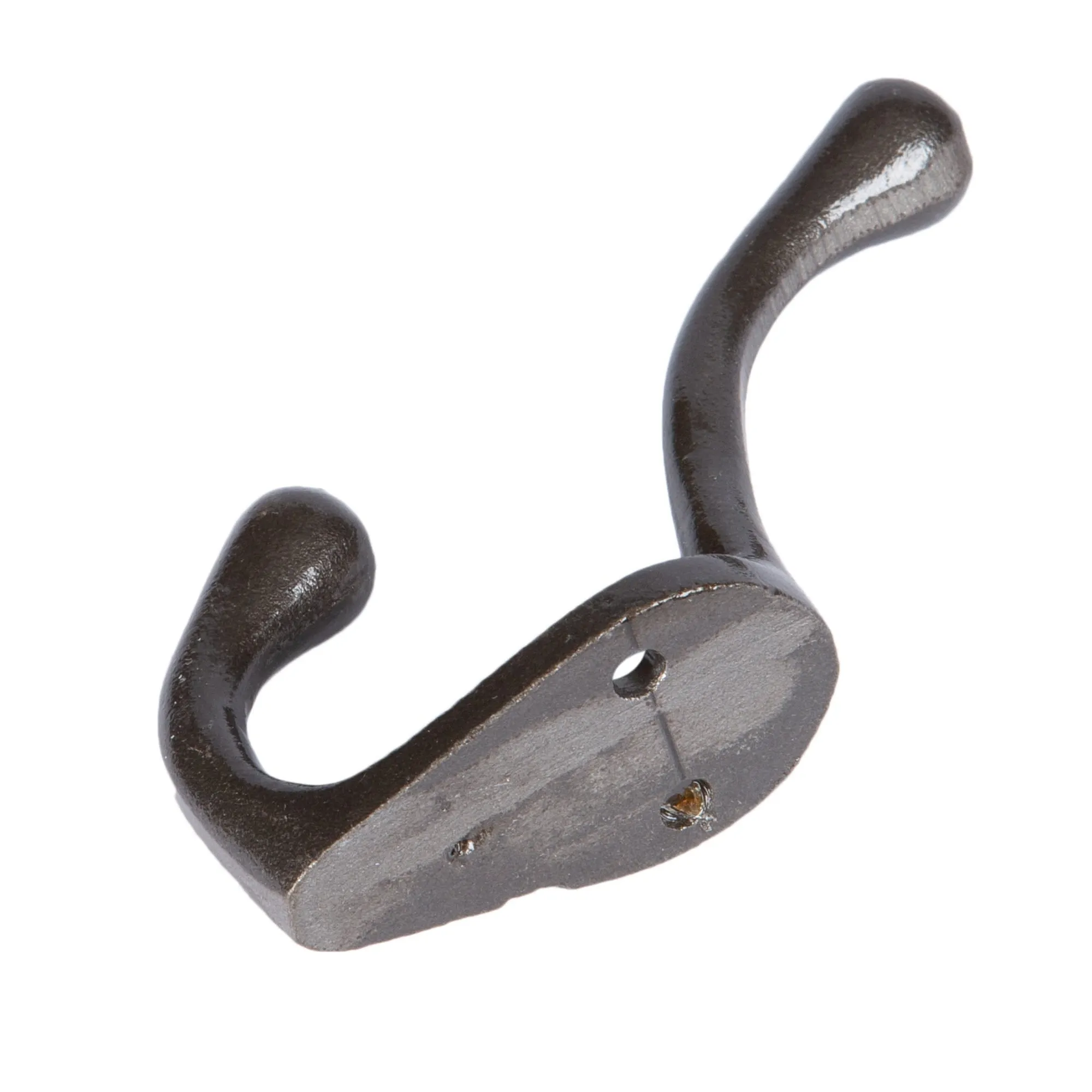 25mm x 80mm Narrow Hat & Coat Hook - By Hammer & Tongs