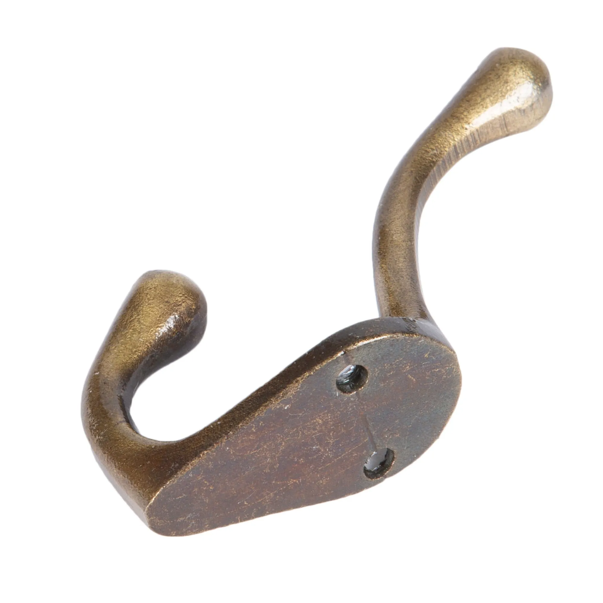 25mm x 80mm Narrow Hat & Coat Hook - By Hammer & Tongs