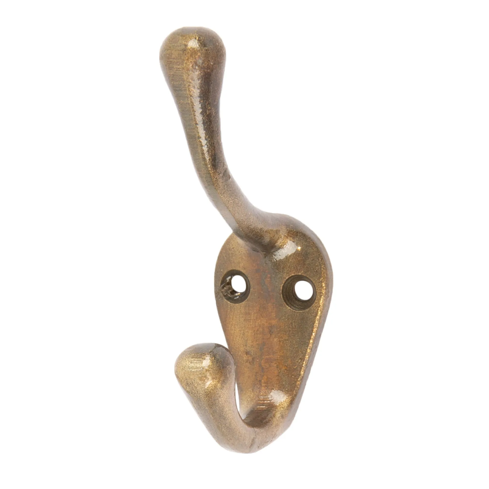 25mm x 80mm Narrow Hat & Coat Hook - By Hammer & Tongs