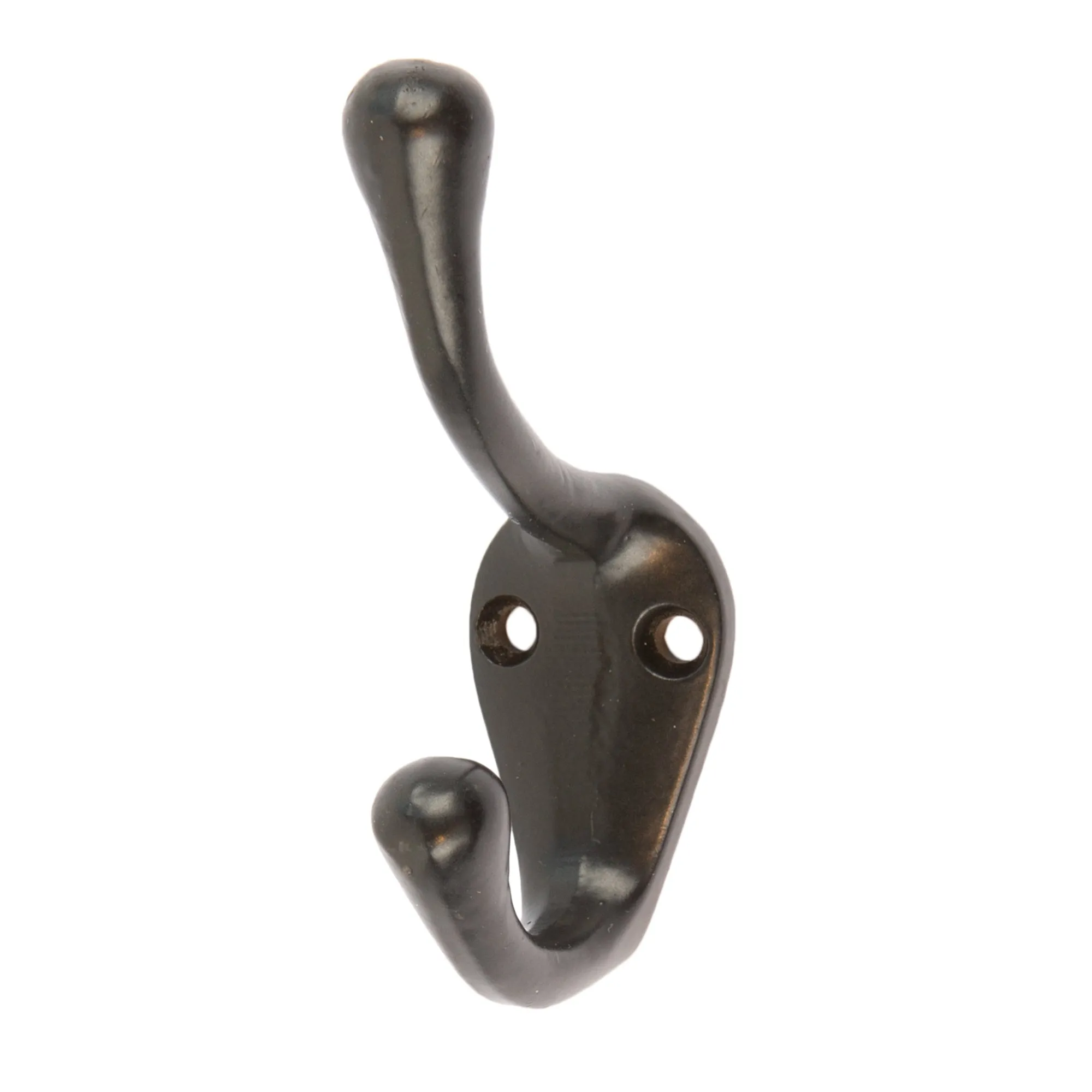 25mm x 80mm Narrow Hat & Coat Hook - By Hammer & Tongs