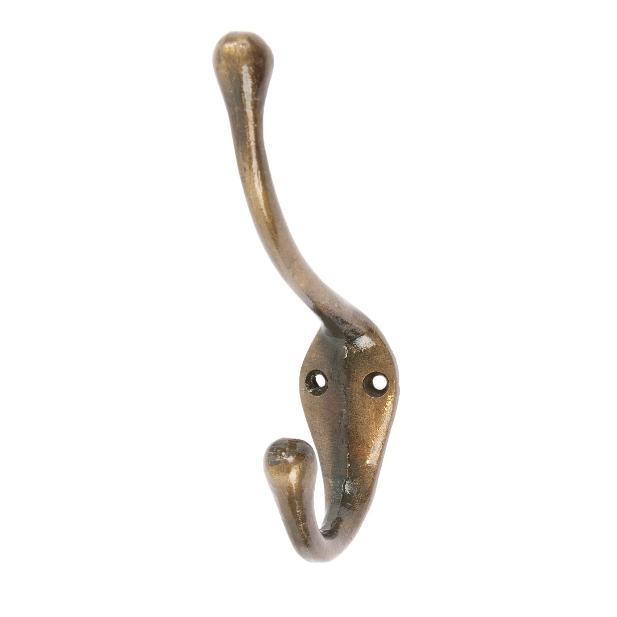 30mm x 140mm Narrow Hat & Coat Hook - By Hammer & Tongs