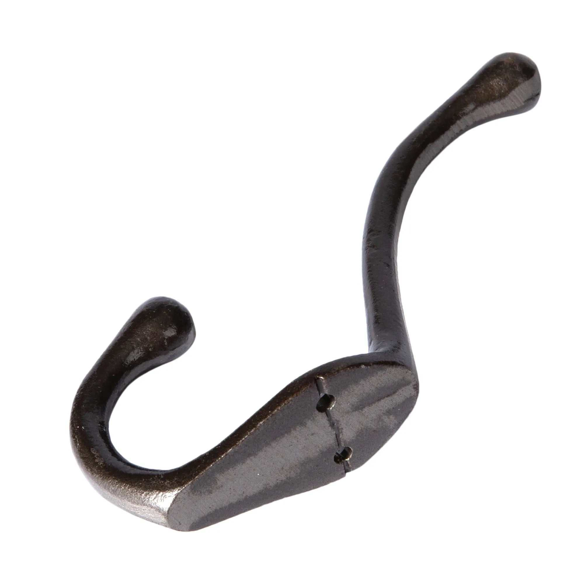 30mm x 140mm Narrow Hat & Coat Hook - By Hammer & Tongs