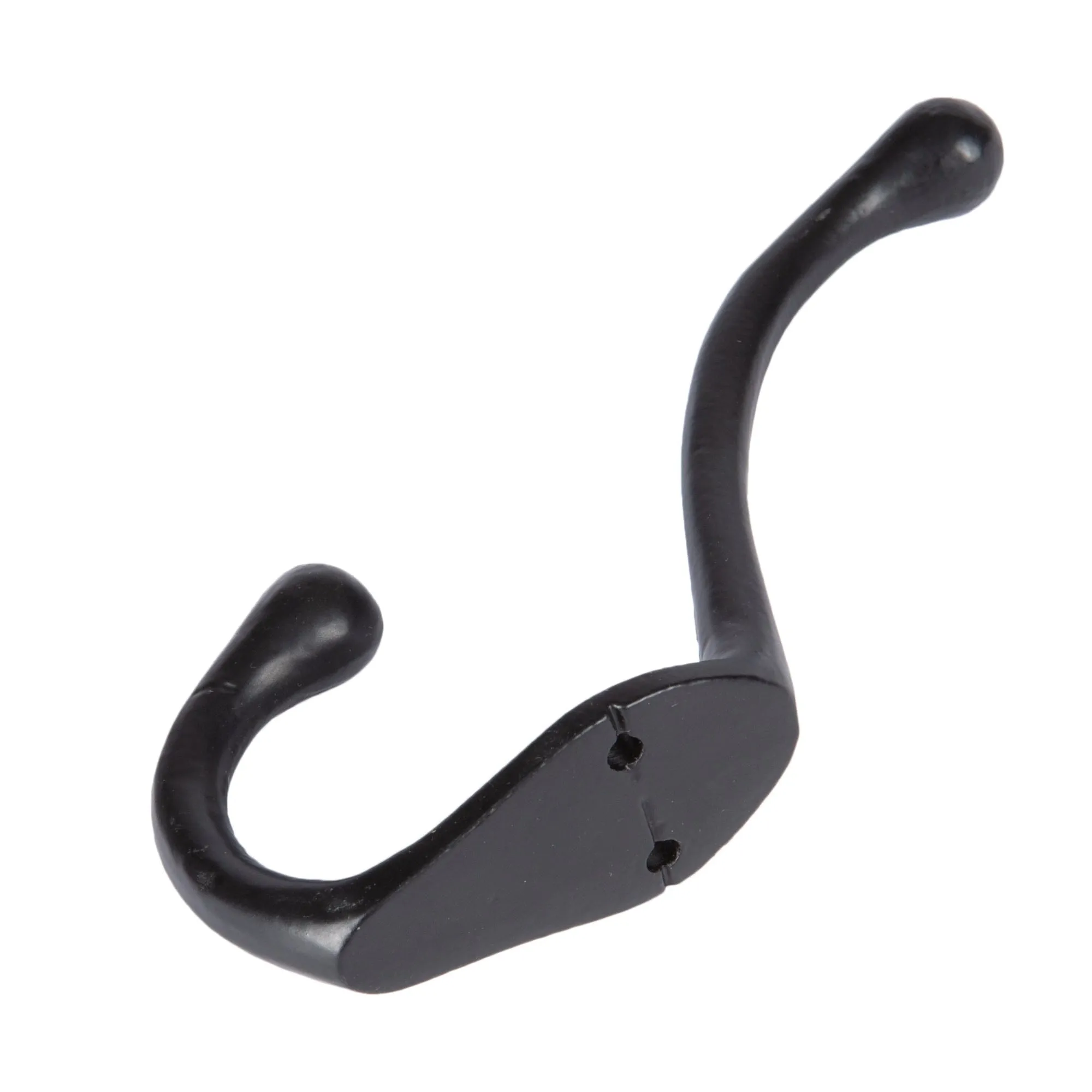 30mm x 140mm Narrow Hat & Coat Hook - By Hammer & Tongs