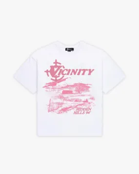 94 TEE PINK/WHITE