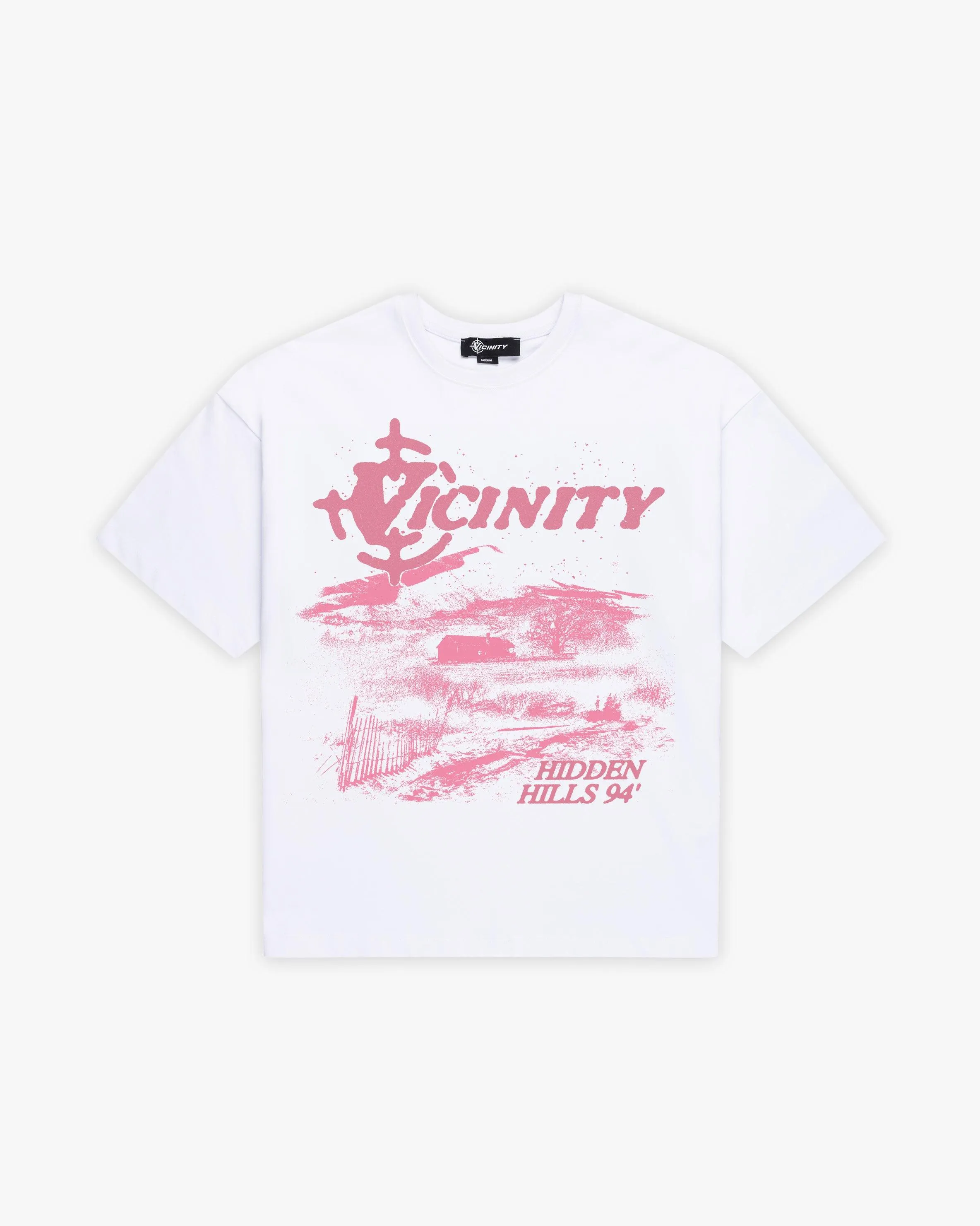 94 TEE PINK/WHITE