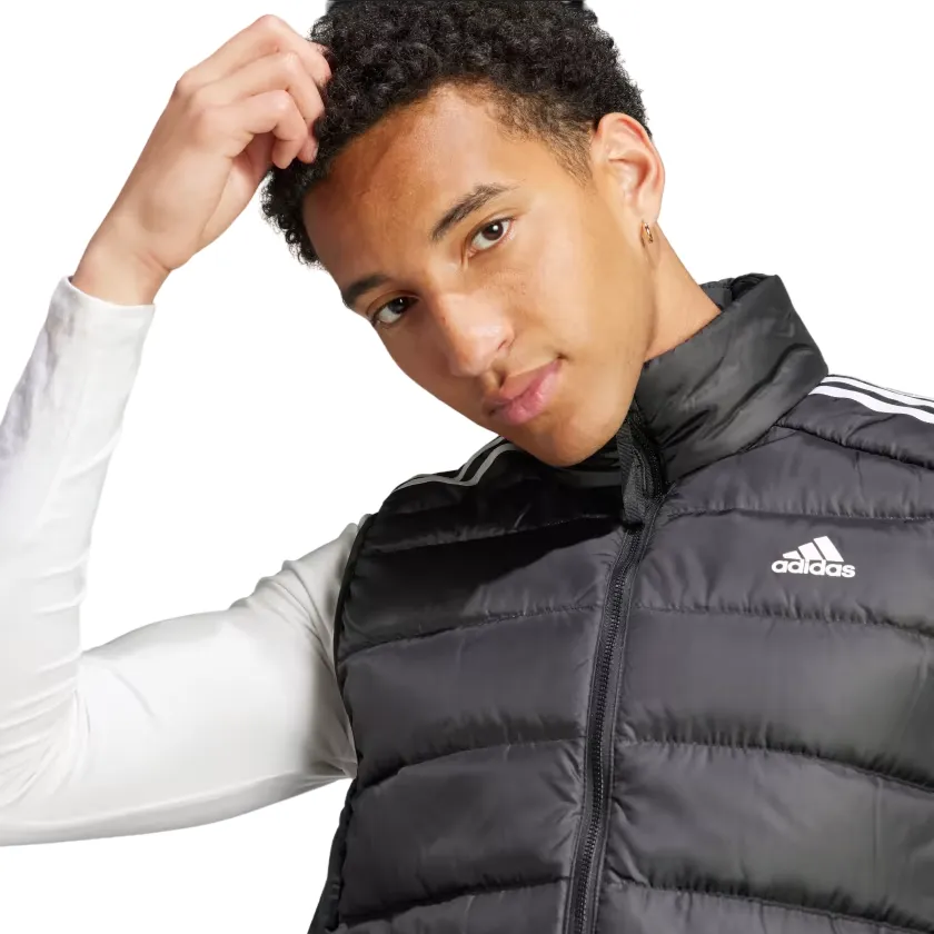 Adidas giacca Gilet 3strisce da uomo imbottito HZ5728 nero