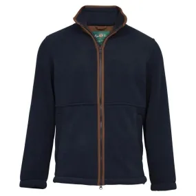 Alan Paine Aylsham Mens Windblock Fleece - Dark Navy