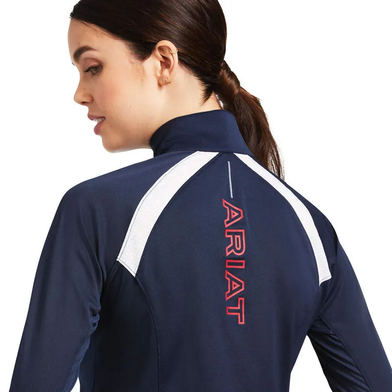 Ariat Sunstopper 2.0 1/4 Zip Baselayer Top