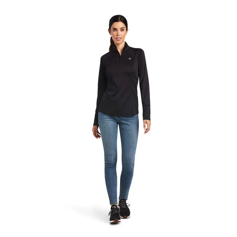 Ariat Sunstopper 2.0 1/4 Zip Baselayer Top