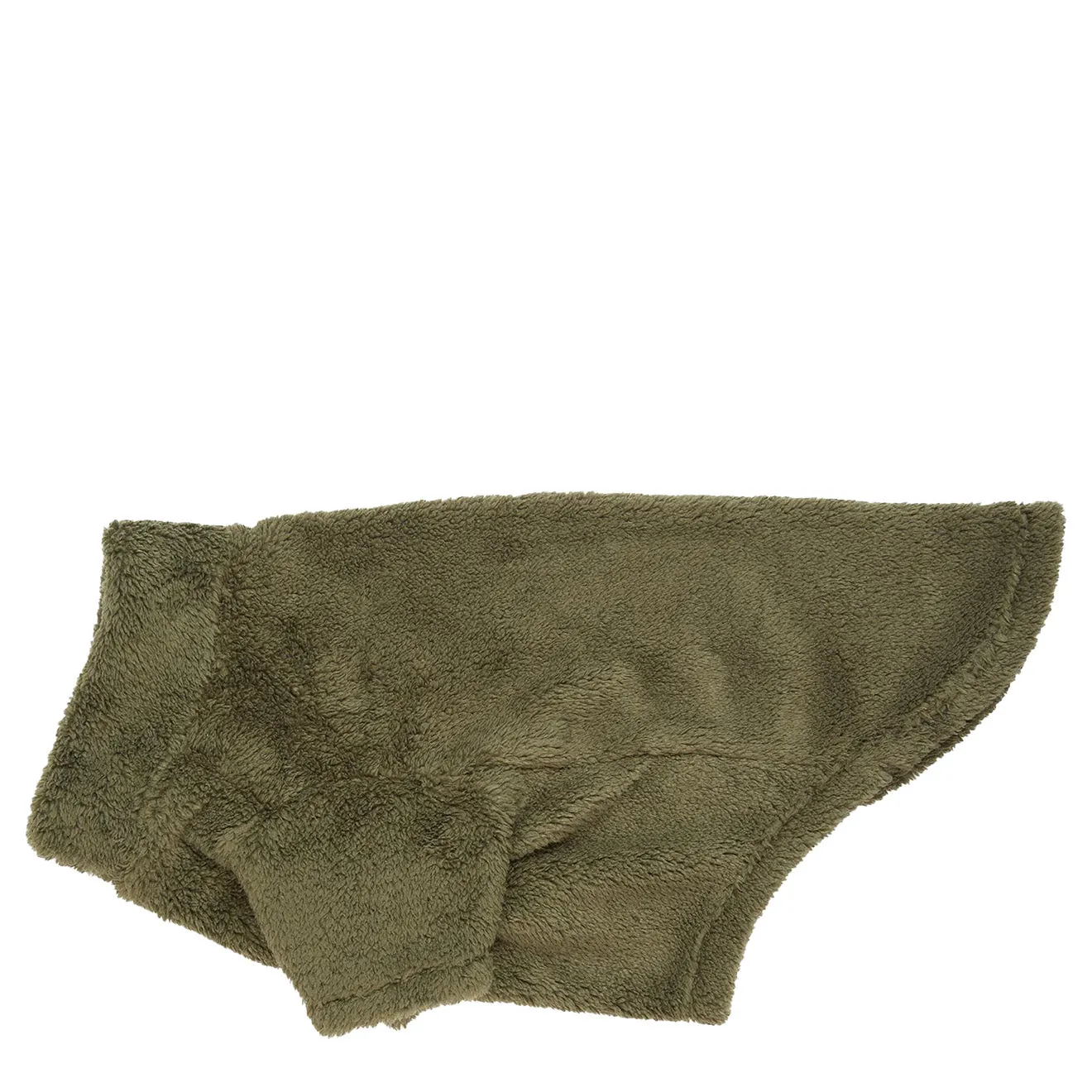 Barbour Teddy Dog Fleece Jumper Olive