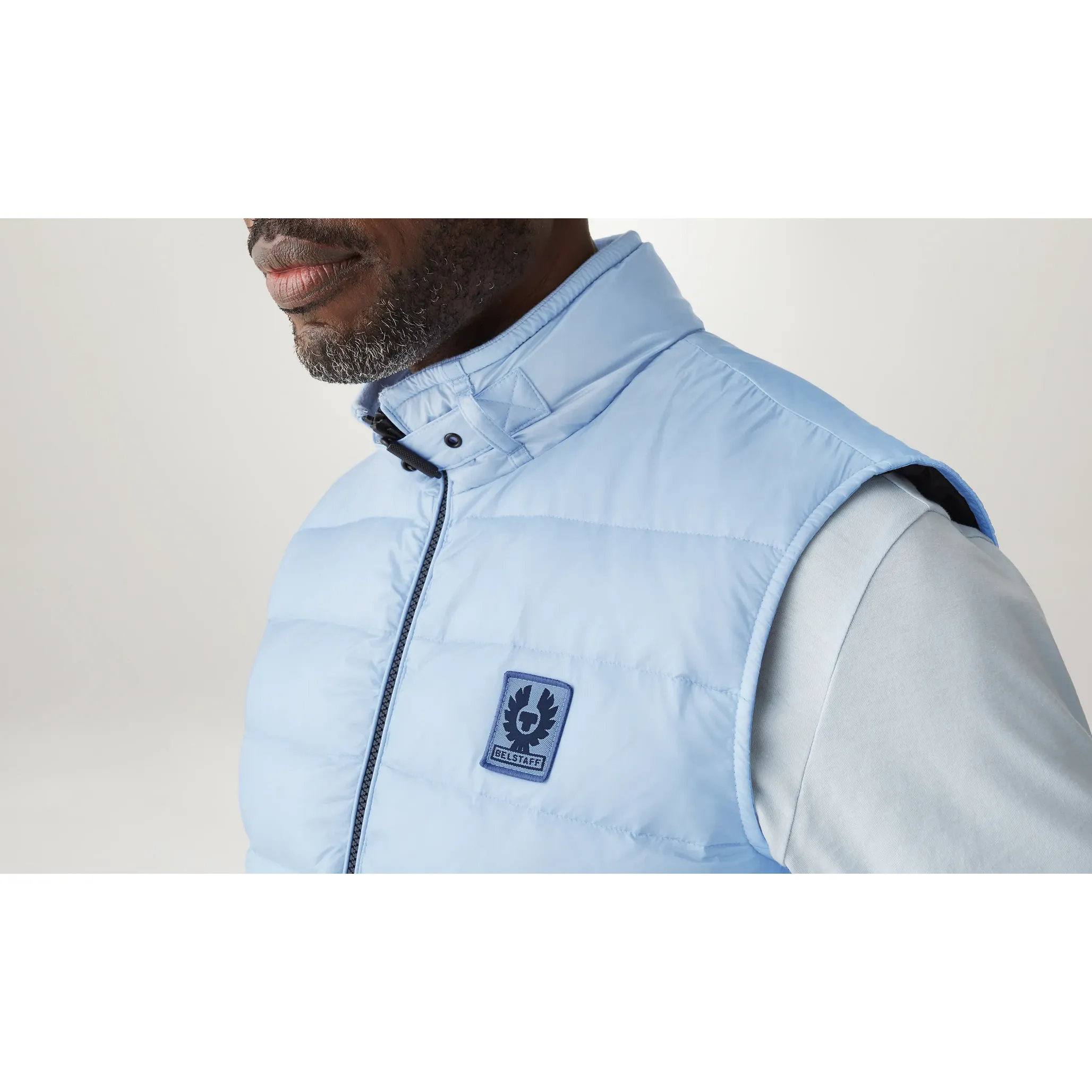 Belstaff Down Filled Circuit Gilet - Blue