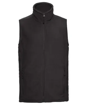 Black - Outdoor fleece gilet