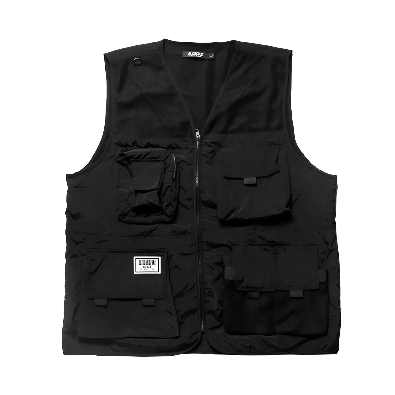 Black Tactical Vest Streetwear