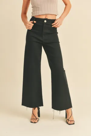 Black Wide Leg Jeans