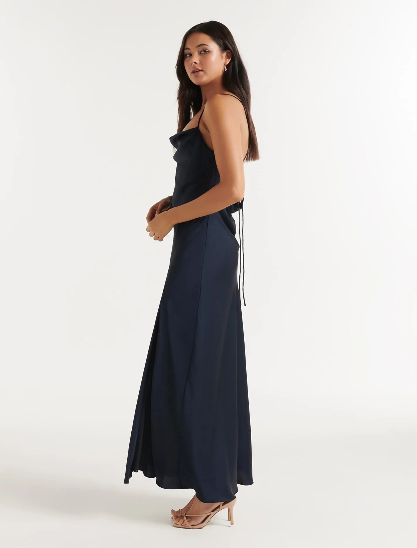 Blair Back Detail Maxi Dress