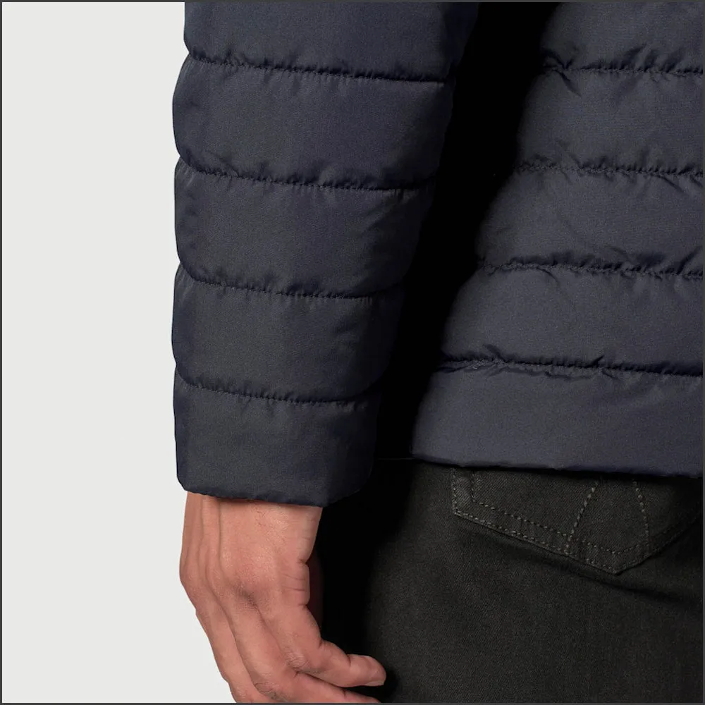 Brook Taverner Orlando Navy Quilted Puffer Jacket Casual--