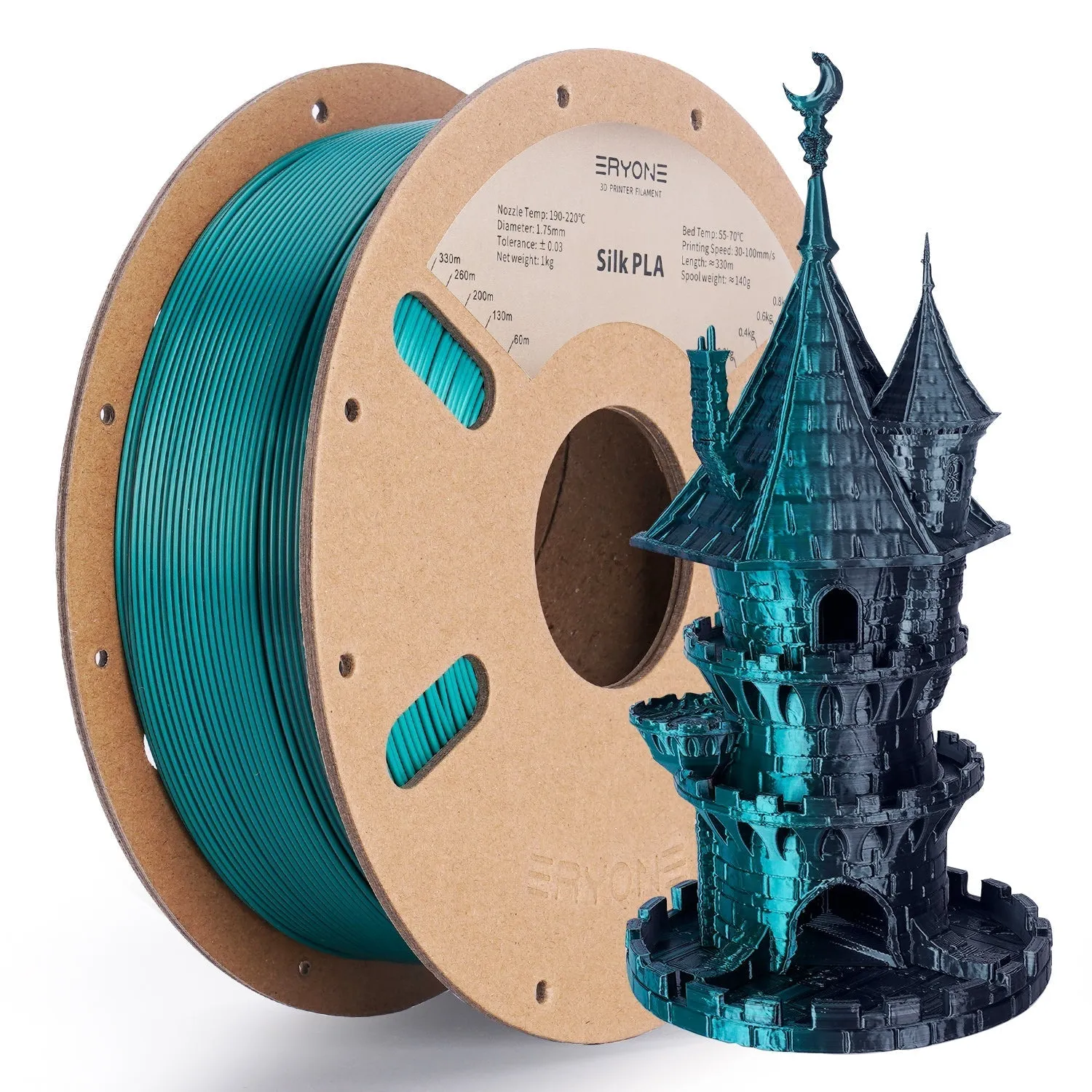 (CA only)Pre-sale- ERYONE All Series PLA 3D Filament 1kg  FREE SHIPPING(MOQ:20 rolls,can mix color)