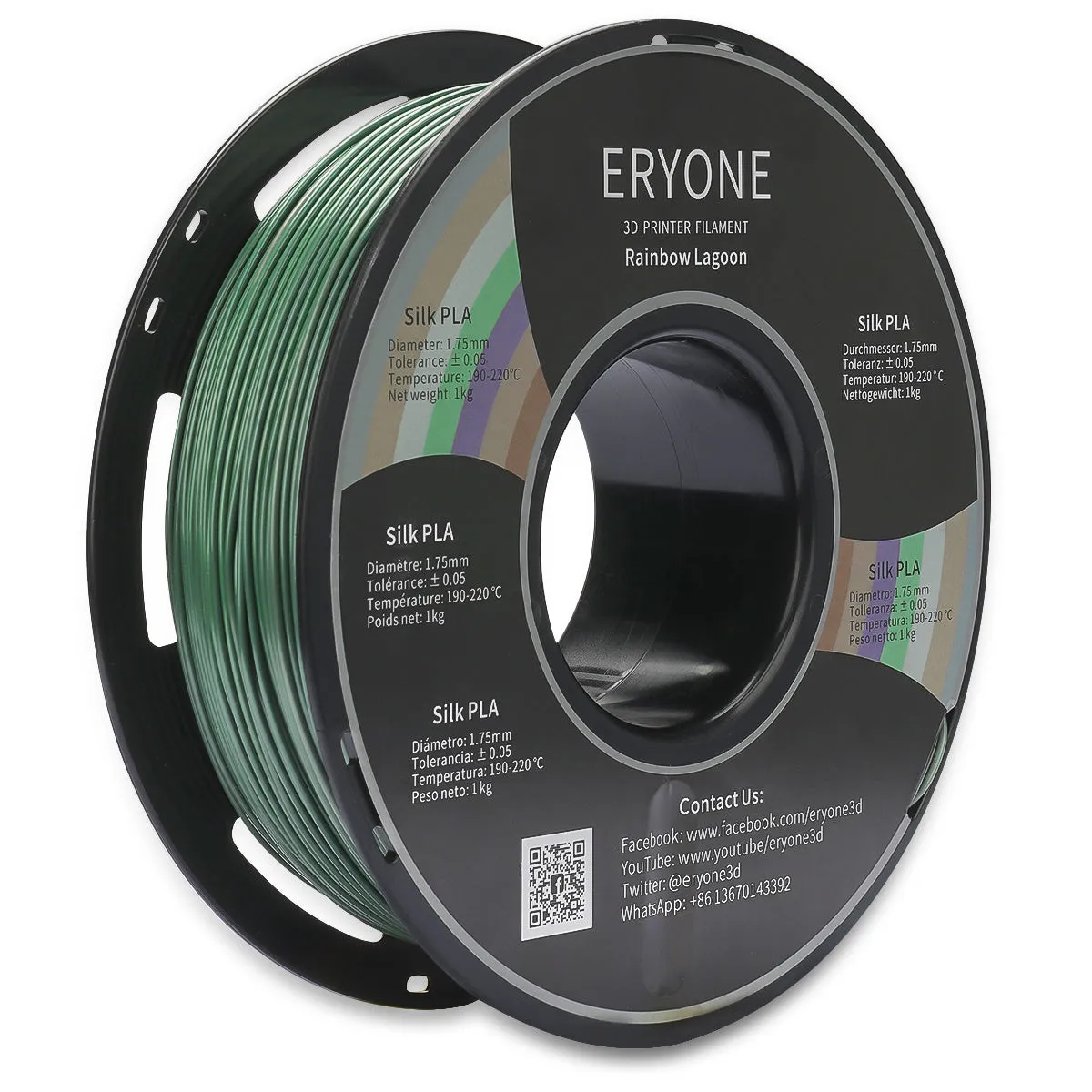 (CA only)Pre-sale- ERYONE All Series PLA 3D Filament 1kg  FREE SHIPPING(MOQ:20 rolls,can mix color)