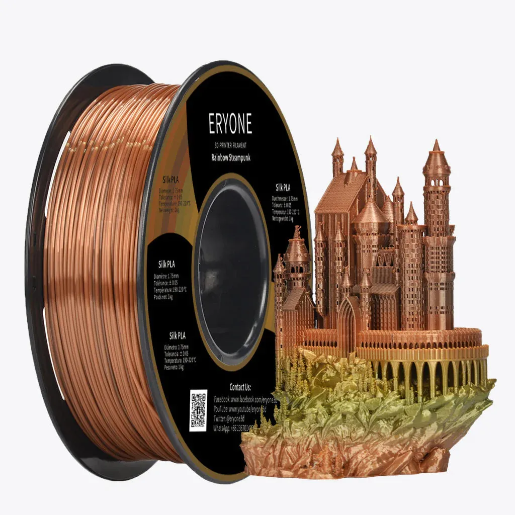 (CA only)Pre-sale- ERYONE All Series PLA 3D Filament 1kg  FREE SHIPPING(MOQ:20 rolls,can mix color)