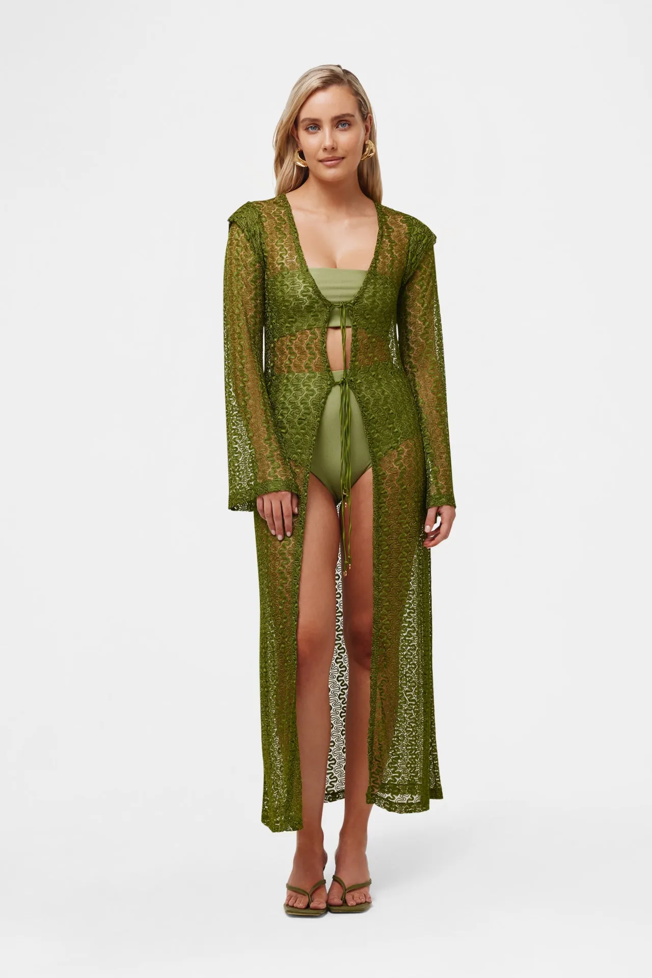 Cactus Knit Kaftan