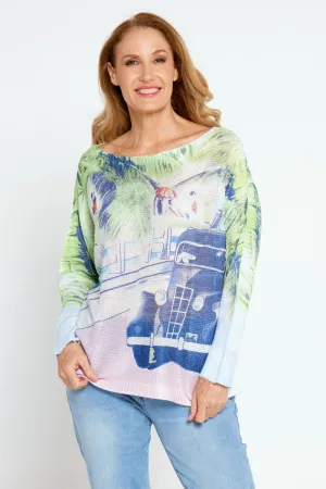 Cassidy Knit Top - Scenic Street