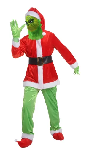 Christmas Grinch Adult Costume