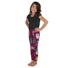 Christmas Paillette Kid's Leggings