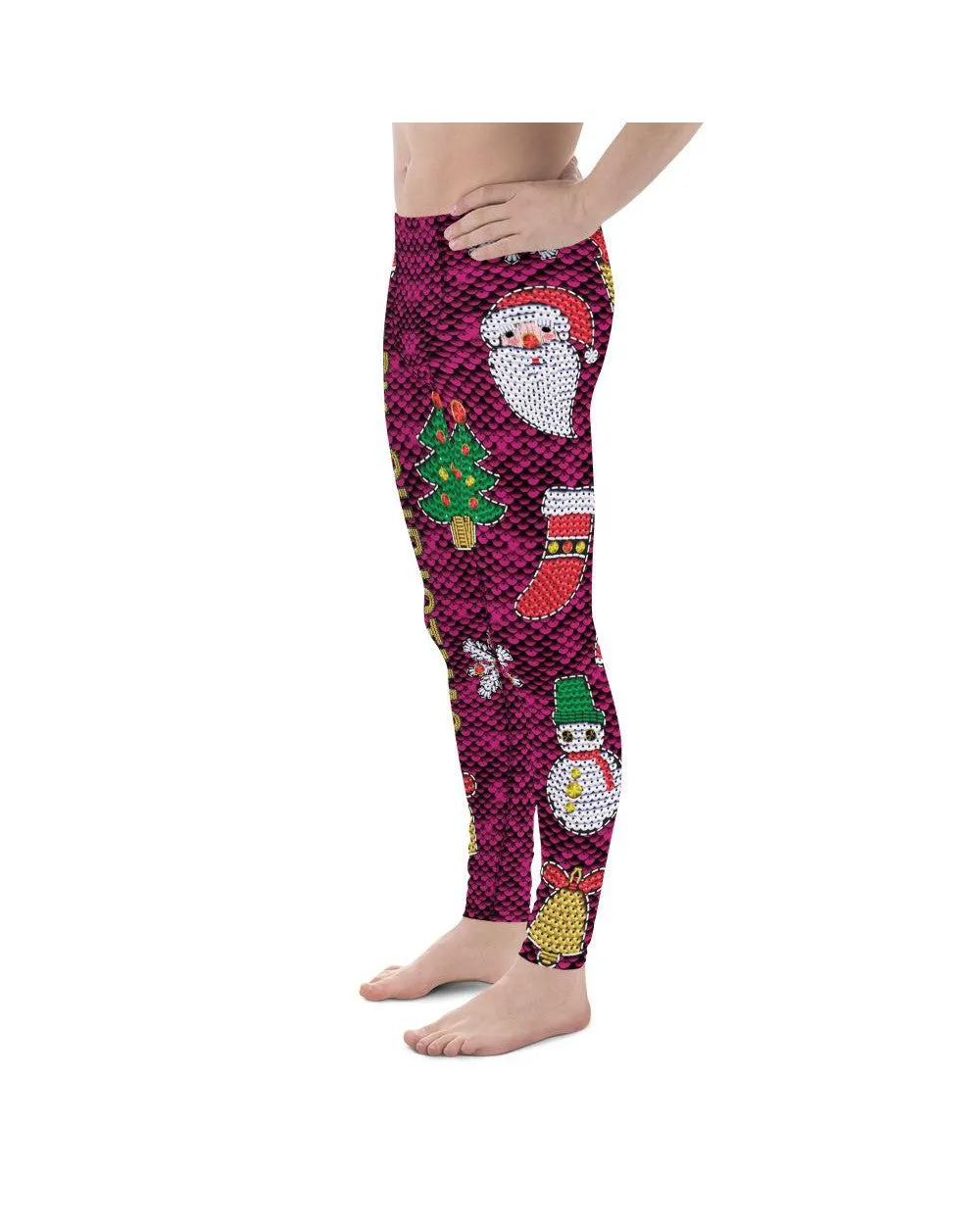 Christmas Paillette Meggings