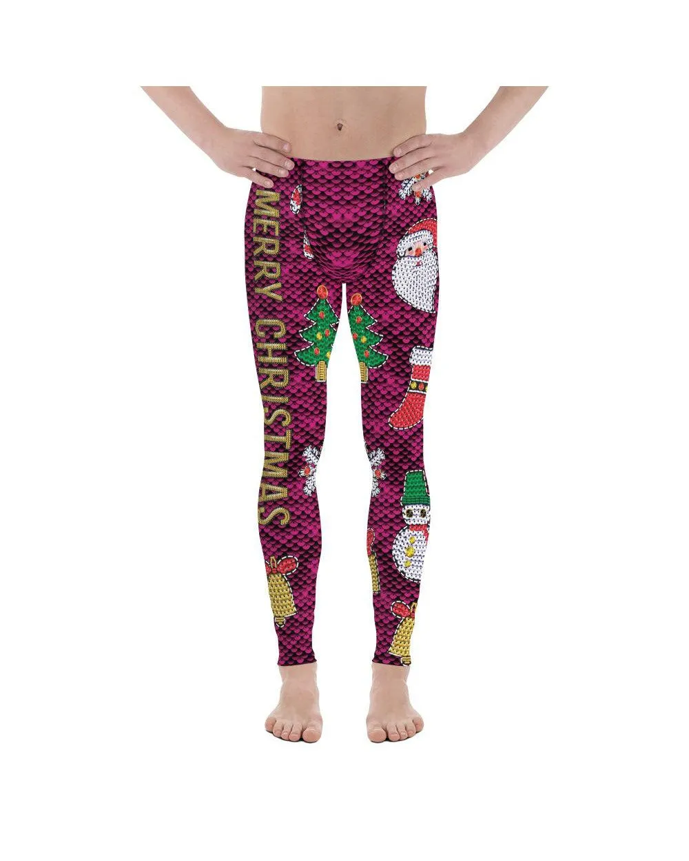 Christmas Paillette Meggings