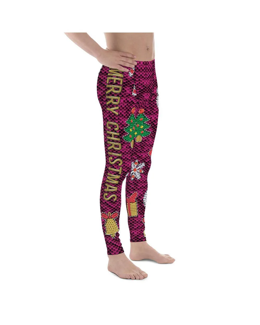 Christmas Paillette Meggings