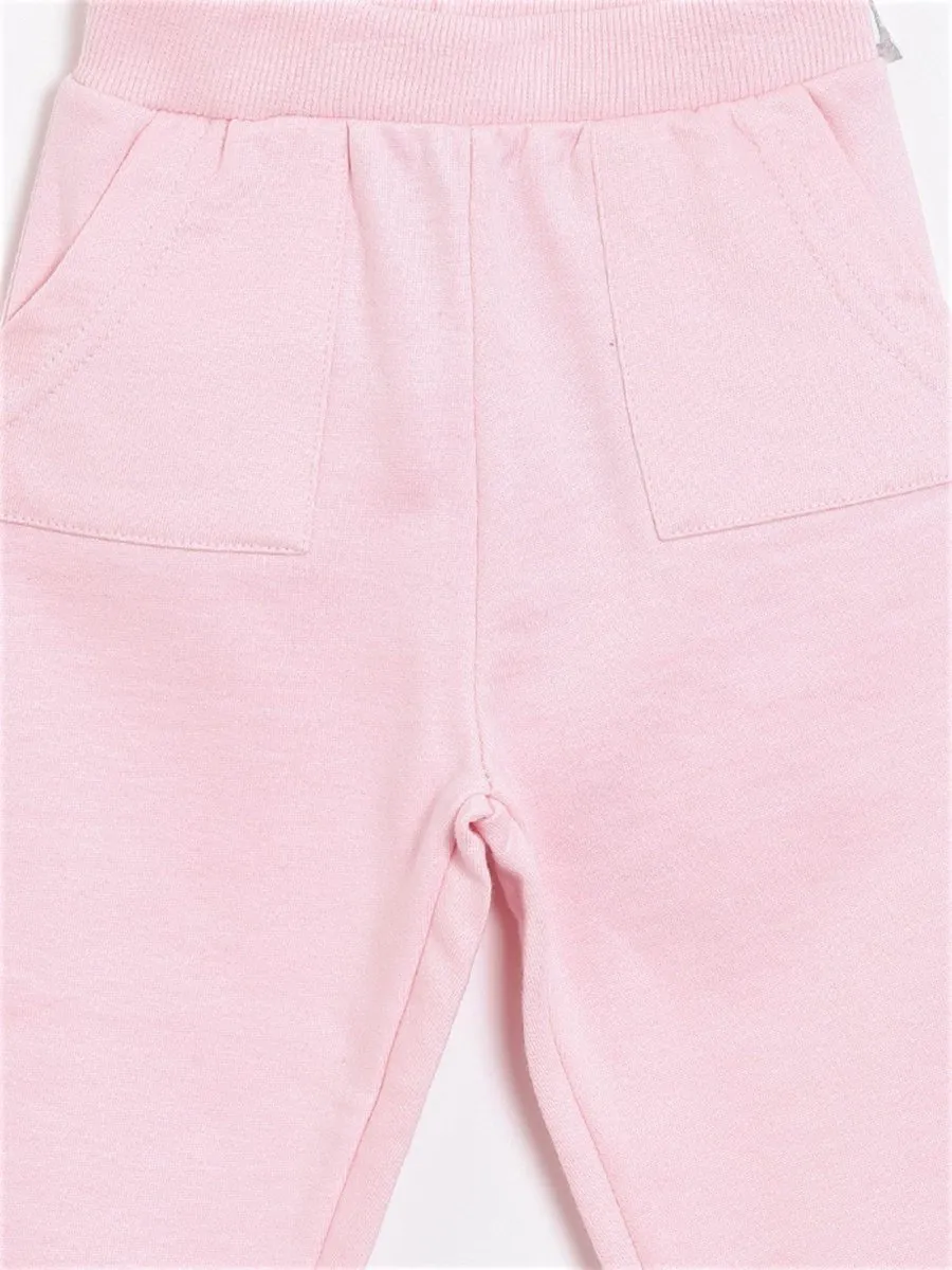 Combo of 2 Sweatpants- Pink and Grey