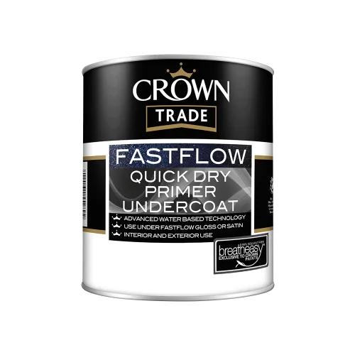 Crown Trade Fastflow Quick Dry Primer Undercoat White