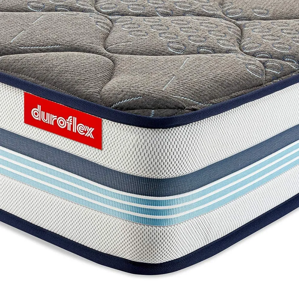 Duroflex Strength - Certified Orthopaedic 6 Inch Queen Size High Density Coir Medium Firm Mattress for Back Support(75 X 60 X 6)