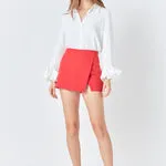 Endless Rose Asymmetric Skort