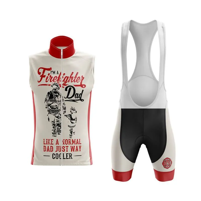 FireFighter Dad (White) Club Cycling Kit