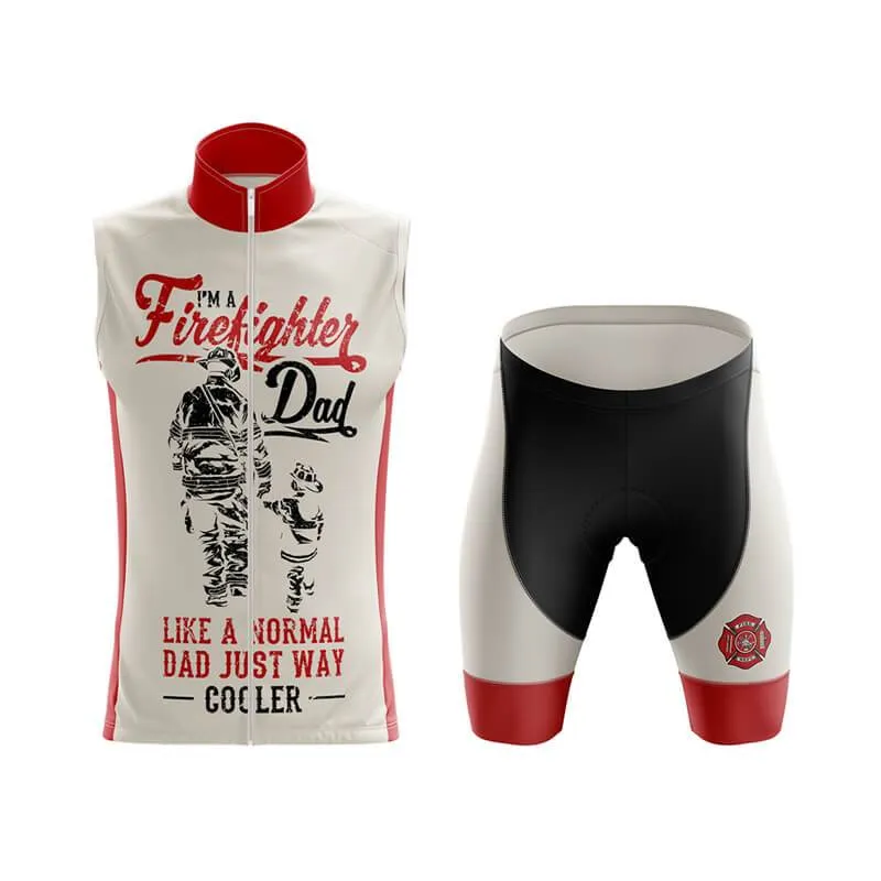 FireFighter Dad (White) Club Cycling Kit