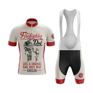 FireFighter Dad (White) Club Cycling Kit