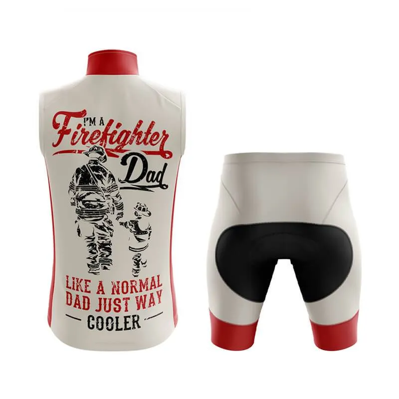 FireFighter Dad (White) Club Cycling Kit