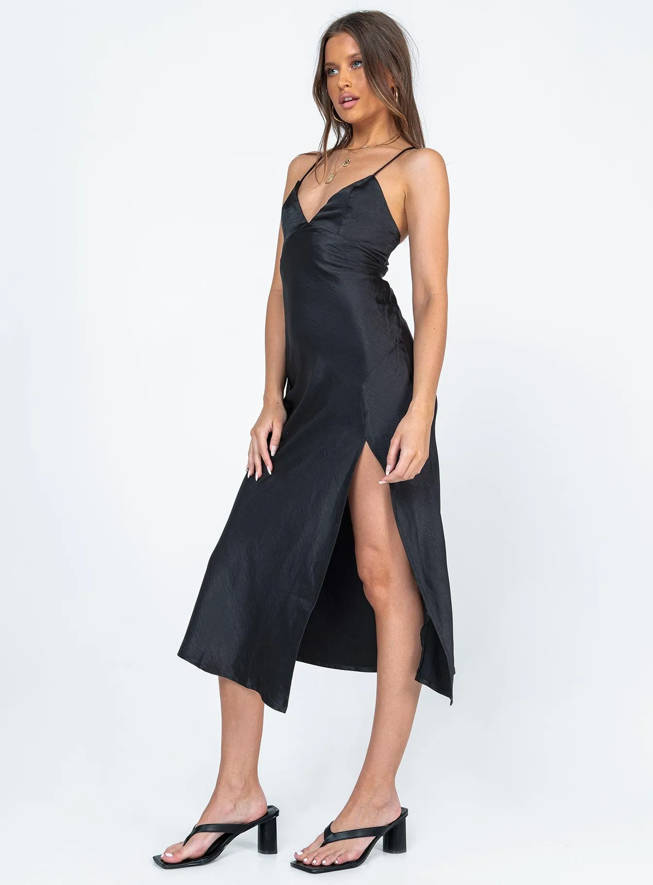 Gigi Midi Dress Black