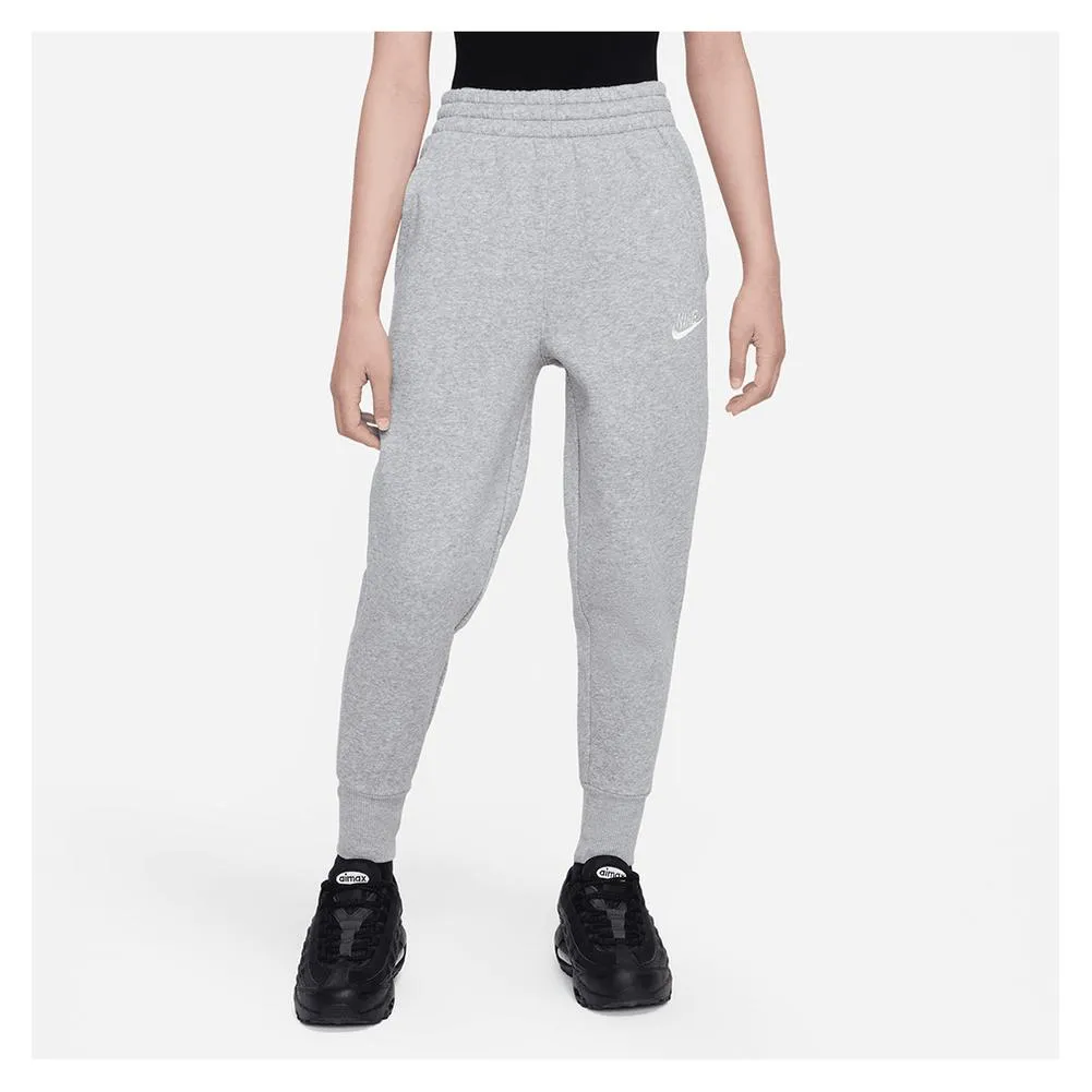 Girl's Club Fleece High-Waisted Fitten Pants