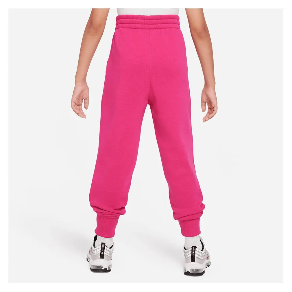 Girl's Club Fleece High-Waisted Fitten Pants