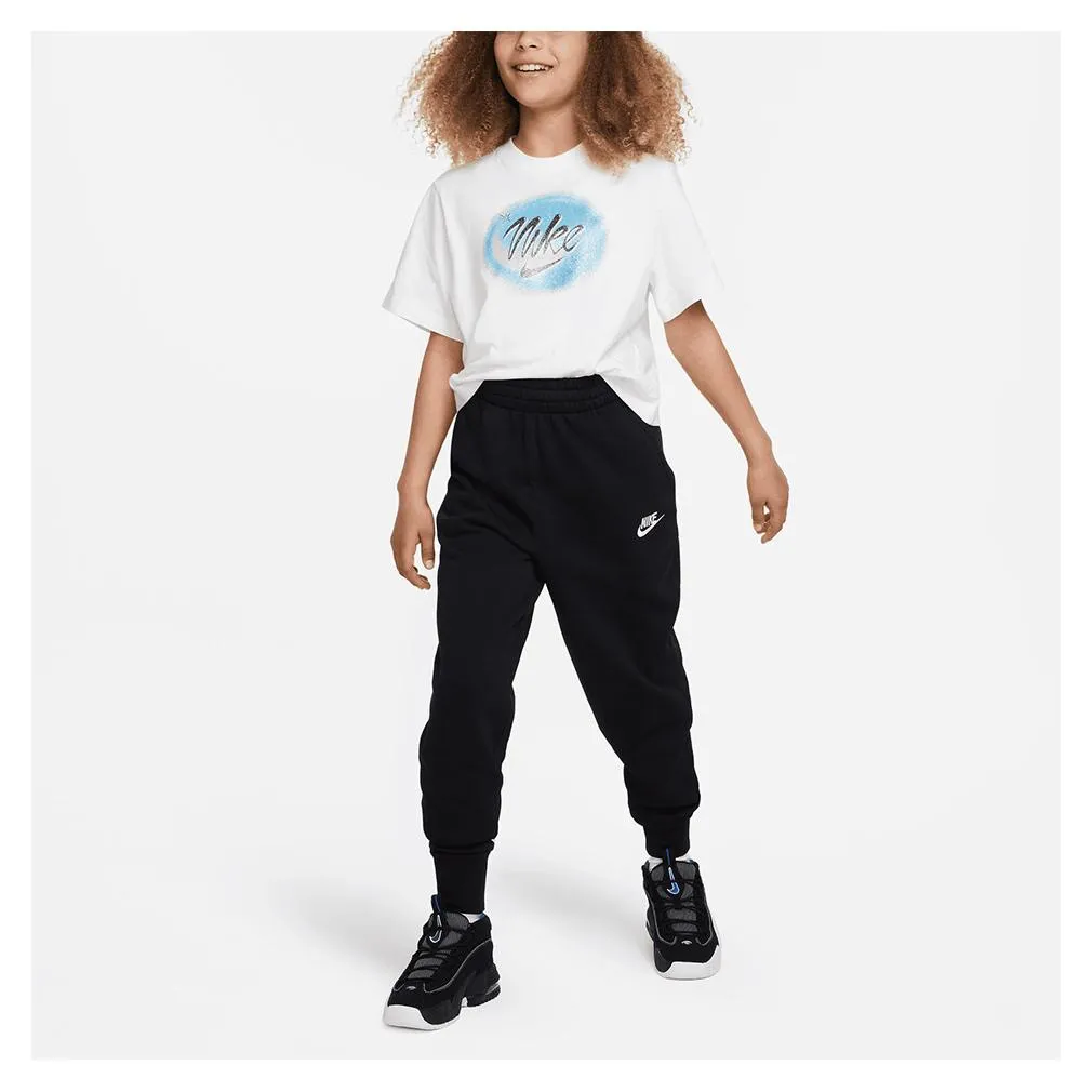 Girl's Club Fleece High-Waisted Fitten Pants