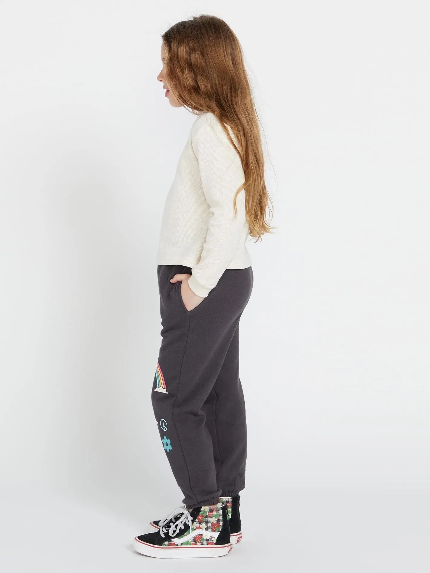 Girls Truly Stoked Pants - Vintage Black