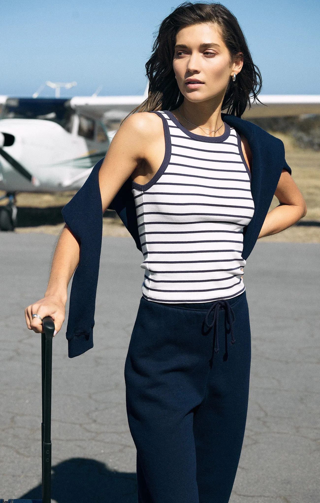 Hadley Striped Rib Tank