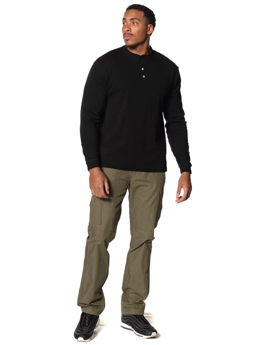 Henley Long Sleeves