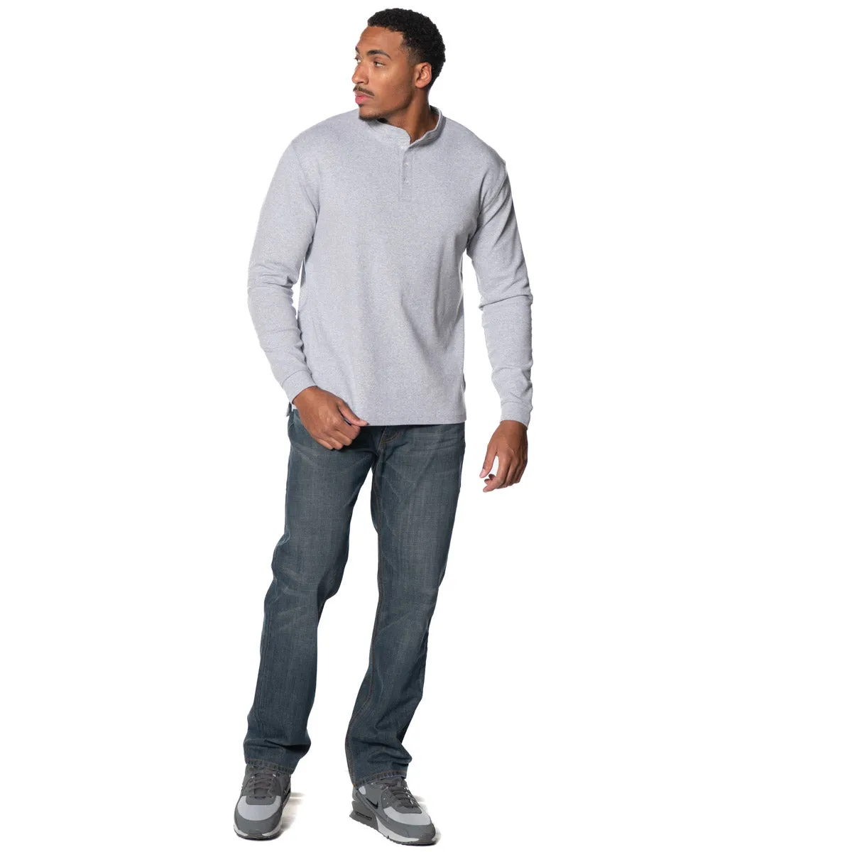 Henley Long Sleeves