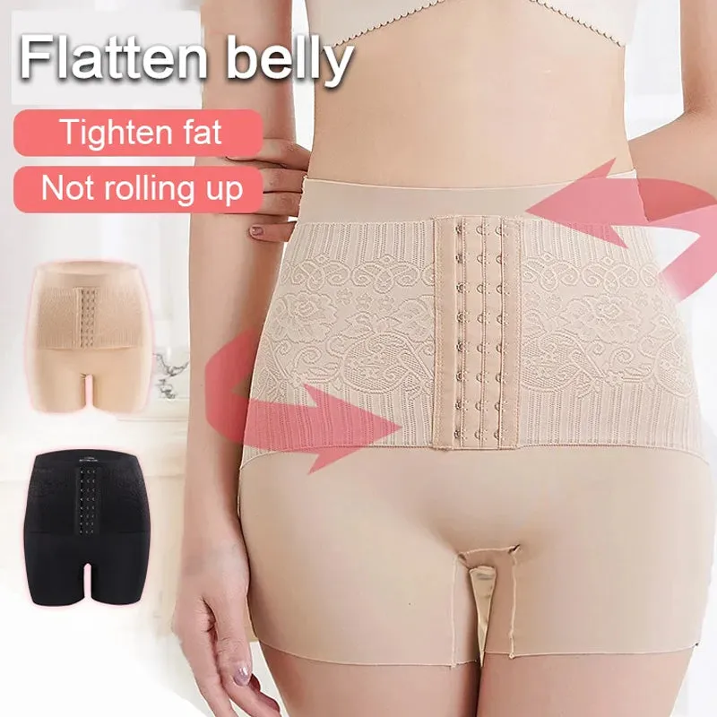 High Waist Breasted Body Pants