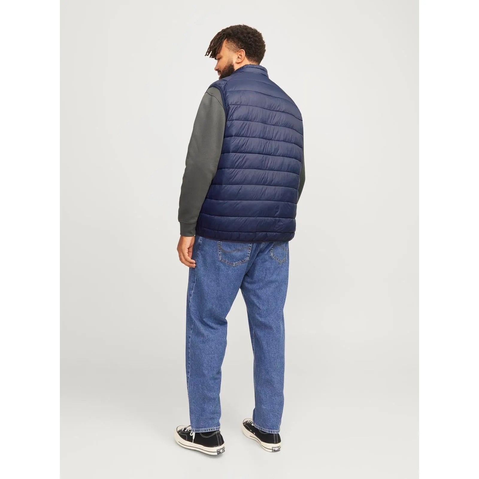 Jack & Jones Mens Sprint Big & Tall Padded Gilet